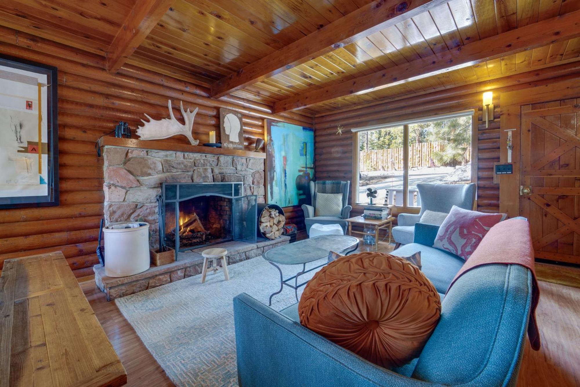 Boutique And Artsy Log Cabin In North Lake Tahoe! Vila Kings Beach Exterior foto